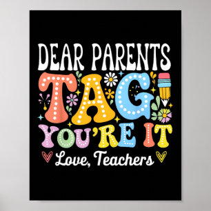 Beste ouders, jullie zijn aan de beurt! Liefde ler Poster