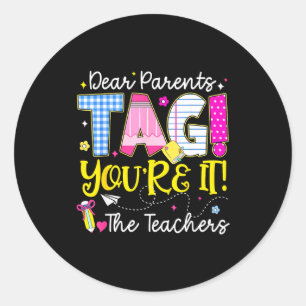 Beste ouders tag de leraren laatste schooldag