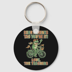 Beste Ouders Tag Liefde De Leraren Grafisch Sleutelhanger
