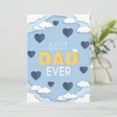 Beste pa Ever Cute Vaderdag (Staand voorkant)