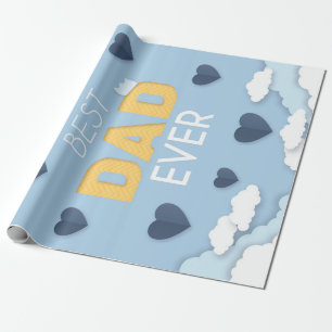 Beste pa Ever Cute Vaderdag Cadeaupapier