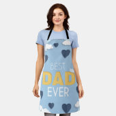 Beste pa Ever Cute Vaderdag Schort (Gedragen)