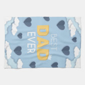 Beste pa Ever Cute Vaderdag Theedoek (Horizontaal)