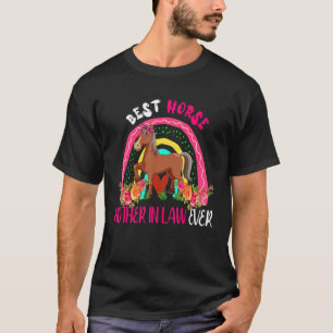 Beste paarden schoonmoeder ooit Schattig paard vli T-shirt