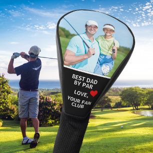 Beste pap door par aangepaste foto gepersonaliseer golfheadcover