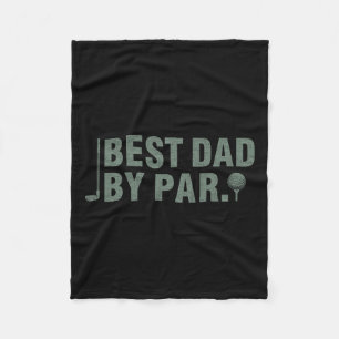 Beste pap door par Vaderdag golfen verjaardagscade Fleece Deken