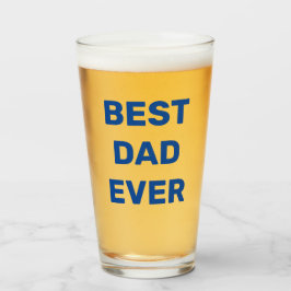 Beste pap Ever bierglas Glas