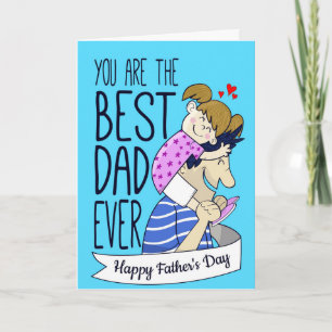 Beste pap Ever Fathers Day Kaart