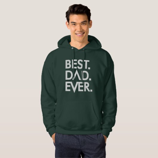 Beste pap Ever hoodie (Voorkant volledig)