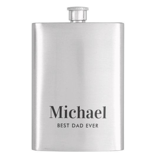 Beste Pap Ever Monogram Flacon (Voorkant)