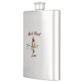 Beste pap Ever Red Kardinaal Vaderdag Classic Flacon (Links)