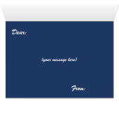 Beste Pap Medaille Vaderdag (Binenzijde Horizontaal (Onderkant))