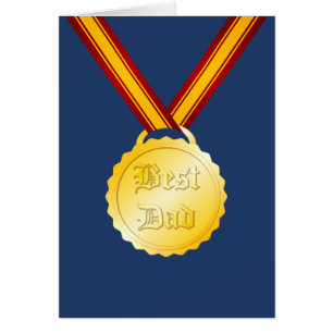 Beste Pap Medaille Vaderdag