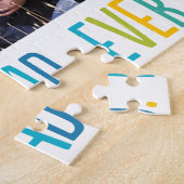 Beste pap ooit aangepaste foto-puzzel legpuzzel (Zijkant)