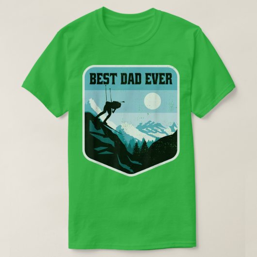 Beste pap ooit etme sneeuw t-shirt (Design voorkant)