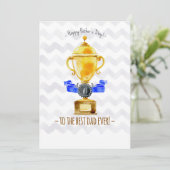 Beste pap ooit fotokaart (Staand voorkant)