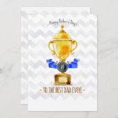 Beste pap ooit fotokaart (Voorkant / Achterkant)