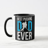 Beste pap ooit Ice Hockey Fathers Day Mok (Links)