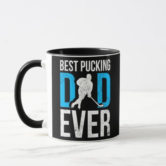 Beste pap ooit Ice Hockey Fathers Day Mok (Links)
