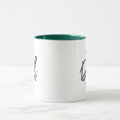 Beste pap ooit Moderne Mok tweelingige koffie-Mok (Midden)