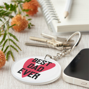 Beste pap ooit roze Vaderdag Sleutelhanger