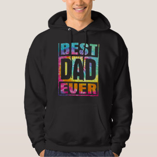 Beste pap ooit tij-schilderdag hoodie