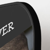 Beste pap ooit Vaderdag - Aangepaste foto Pickleball Paddle (Links Detail)