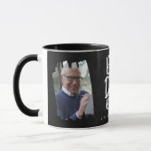Beste pap ooit Vaderdag Gift Black Coffee Mok (Links)