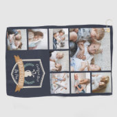 Beste pap per stuk | Foto van Collage Golf Towel Golfhanddoek (Horizontaal)