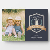 Beste pap per stuk | Golf Grandpa Fotoplaat (voorkant)