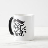 Beste pap, snor magische mok (Voorkant links)