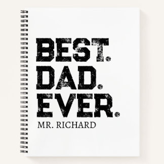 Beste Papa Aller Tijden Foto Op Achterkant Vaderda Notitieboek