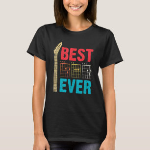 Beste Papa Aller Tijden Muziek Gitaar Muzikant Vad T-shirt