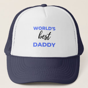 Beste papa bl van de wereld trucker pet