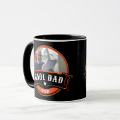 Beste papa Cool Dad Vaderdag Gift Mok (Voorkant links)
