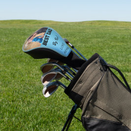 Beste papa door par aangepaste foto vadersdag tren golfheadcover