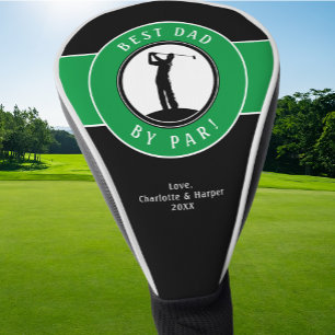 Beste Papa Door Par Elegante Sport Golfer Zwart Gr Golfheadcover