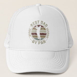 Beste Papa door Par Name Golf Trucker Pet
