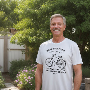Beste Papa  Fiets Vaderdag T-shirt