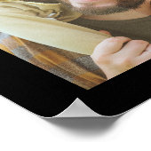 Beste Papa Fotocollage Cool Moderne Vaderdag Poster (Hoek)