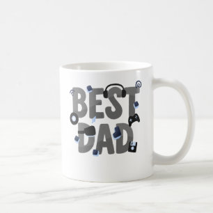 BESTE PAPA Gamer papa grafisch Koffiemok