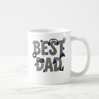 BESTE PAPA Gamer papa grafisch Koffiemok