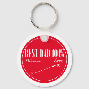 Beste papa Geduld Liefpijl Sleutelhouder Sleutelhanger