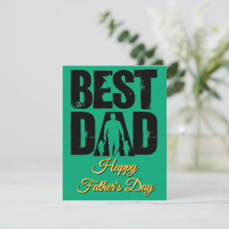 Beste Papa, Gefeliciteerd Vaderdag Notitiekaartje