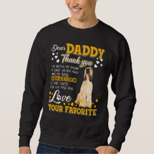 Beste papa, ik dank je dat je mijn vader bent trui