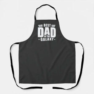 Beste papa in de Melkweg - Vaderdag, Verjaardag Schort