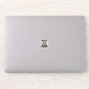 Beste papa in het heelal Vaderdag ruimte cadeau Sticker