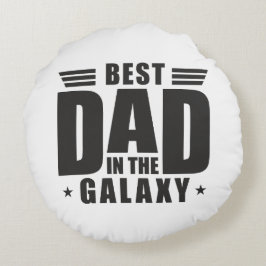 Beste papa in het heelal - Vaderdag, verjaardag Rond Kussen