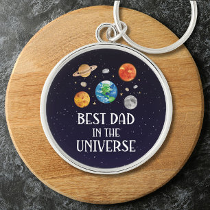 Beste papa in het universum grappige quote vadersd sleutelhanger