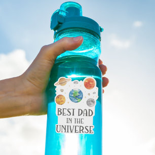 Beste papa in het universum grappige quote vadersd sticker